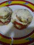 Milhoja de berenjenas