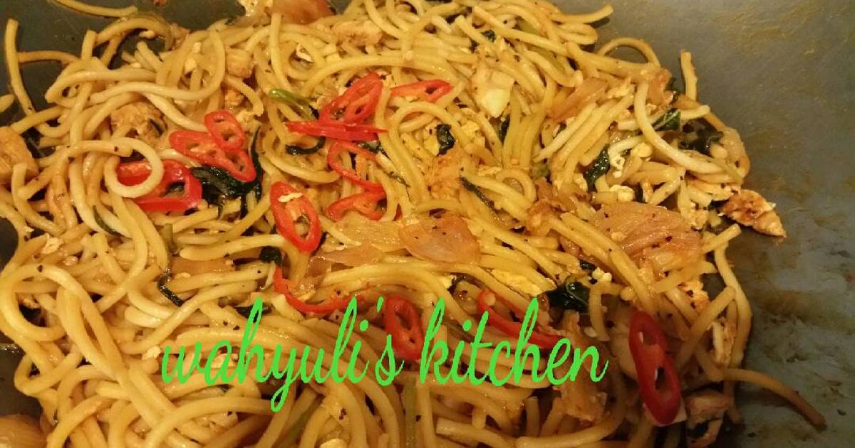  Resep  Spaghetty Goreng  oleh Wahyuli Cookpad