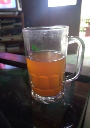 Foto resep Air kacang hijau/pengganti minuman hangat
