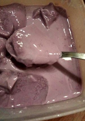 Foto resep Puding puyo taro lembuutt