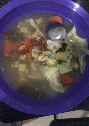 Foto resep Sop sayur sederhana dan nikmat