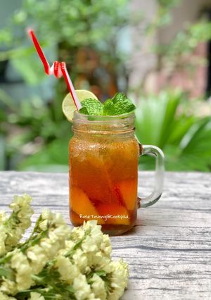 Hình của món Trà Đào.