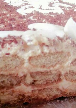 Una foto de Tiramisú sin huevo