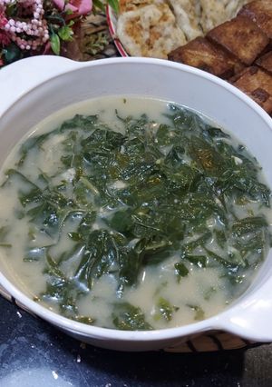 Foto resep Sayur Daun Singkong bumbu gurih