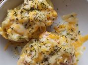 Una foto de papas rellenas