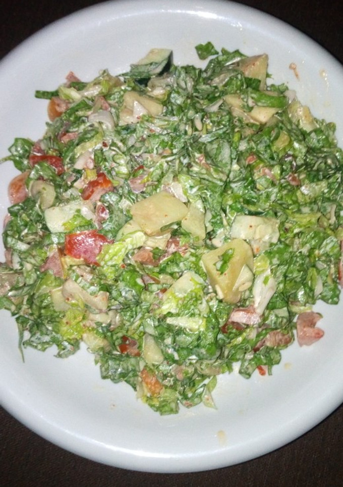 A picture of Simple salad.