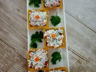 Veg canapés