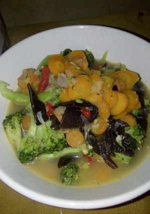 Foto resep Capcay jamur kuping