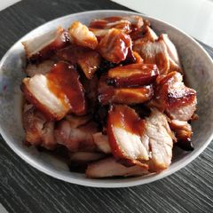 A picture of Air fryer char siew.