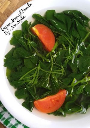 Foto resep Sayur Bayam Daun Kemangi