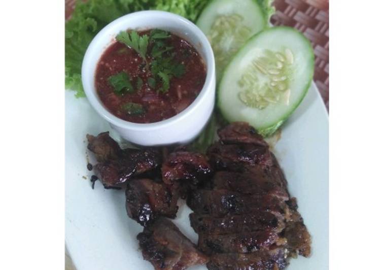 Recipe Delicious Daging Bakar Thailand Mingguk4 Barbequebarengibu