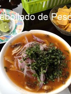 Una foto de Encebollado Guayaco