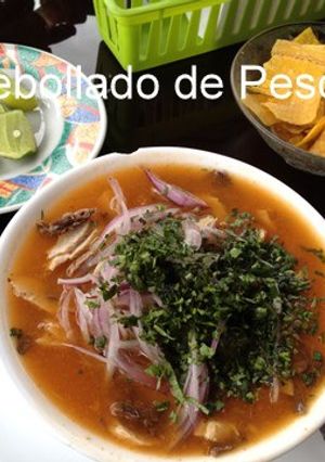 Una foto de Encebollado Guayaco