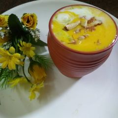 A picture of Mango lassi.