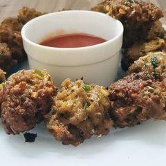 A picture of Bajre aate ki kabab.