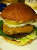 Eggscellent Bison Burger