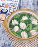 Canh Cải Thìa Dồi Trứng