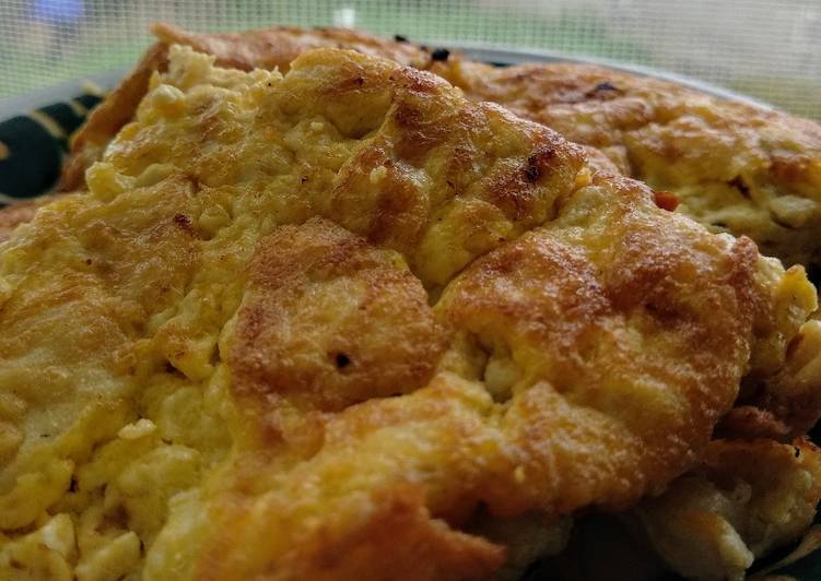 Telor tahu dadar baceman