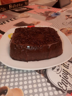 Una foto de Pastel fácil de trufa