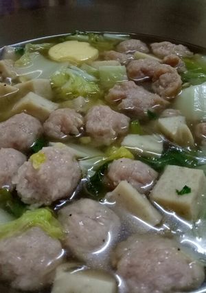 รูปของ ต้มจืดหมูเด้ง