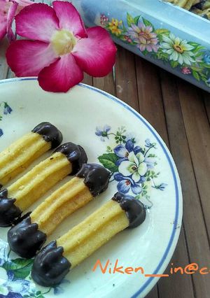 Foto resep Viennese Fingers (kue kering eggless)