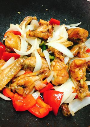 Hình của món Gà chiên nước mắm.