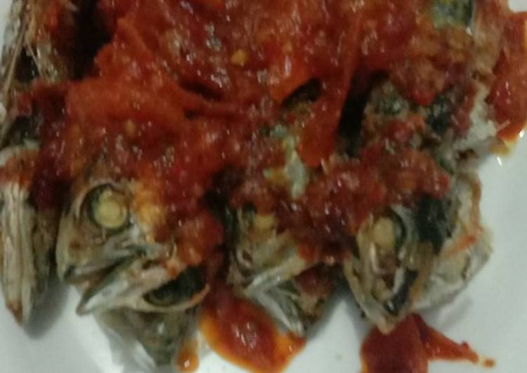 30 ikan gembung rebus balado 😍