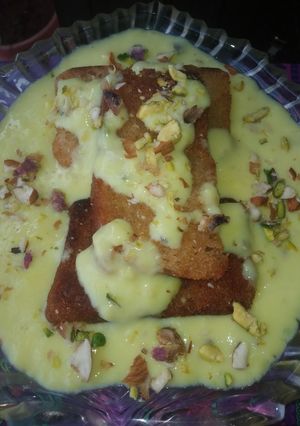 शाही टोस्ट (Shahi toast recipe in marathi) रेसिपी चे मुख्य फोटो