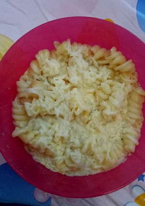 Foto resep Simple Steamed Mac n Cheese