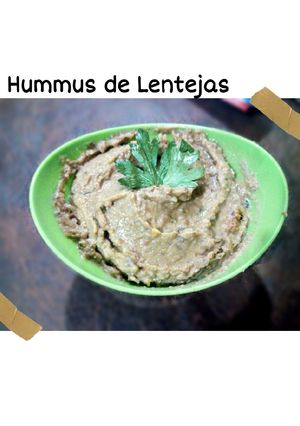 Una foto de Hummus de Lentejas