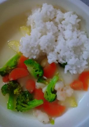 Foto resep MPASI 11m, sup brokoli wortel