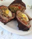 Palomita chata rellena