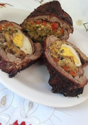Una foto de Palomita chata rellena