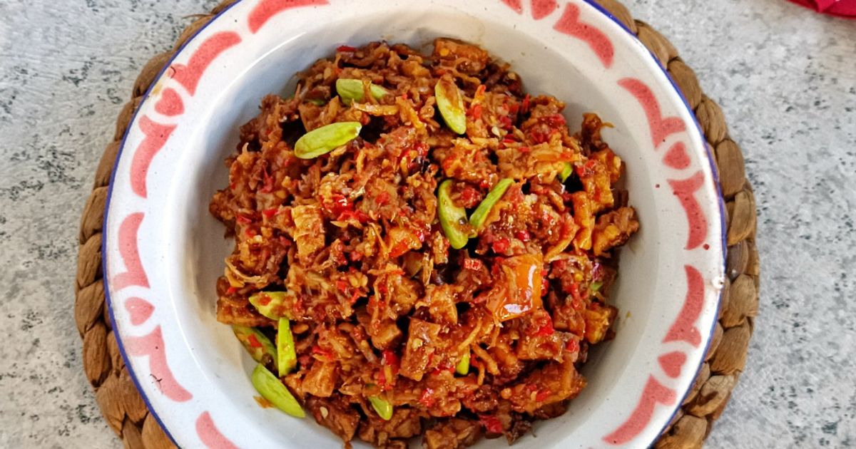 Tumis Teri Tempe Pete