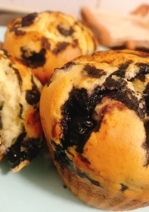 A picture of Blueberry Muffins.
