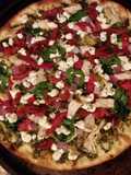 Pesto Flatbread Pizza