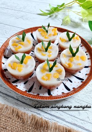 Foto resep Talam singkong nangka
