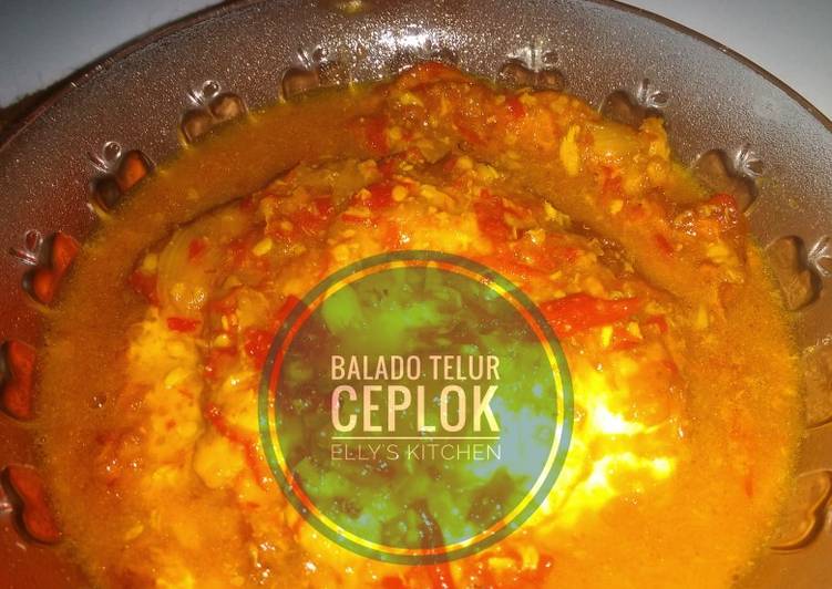 Bumbu Balado telur ceplok | Resep Bumbu Balado telur ceplok Yang Lezat