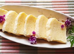 Hình của món Bánh bông lan hấp.