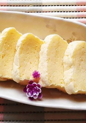 Hình của món Bánh bông lan hấp.