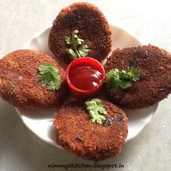 Vegetable Cutlet A picture of Vegetable Cutlet.