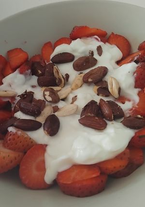 Una foto de 🍵 Desayuno primaveral 🍒
