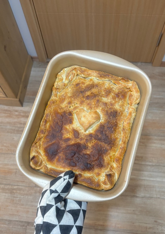 Una foto de Torta de atún