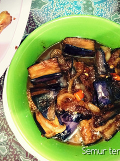 Foto resep Semur terong pedas