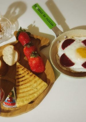 Une photo de Petit déjeuner gourmand ❤