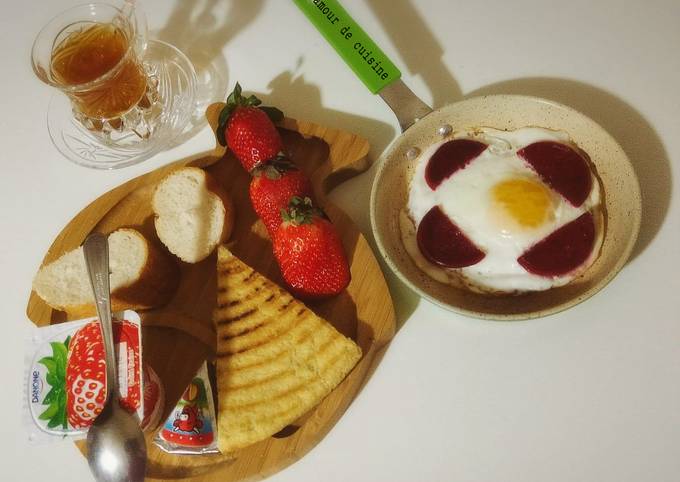 Petit déjeuner gourmand ❤