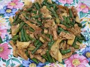 Gambar soleng tempe kacang panjang
