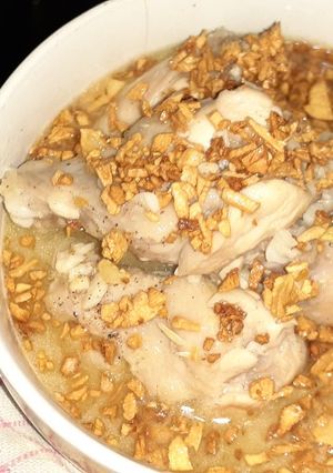 Foto resep Soup ayam kuah (bawang putih)