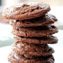 A picture of Nutella cookies.