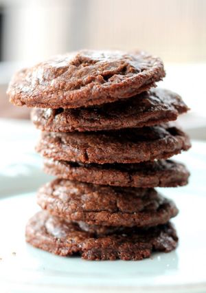 A picture of Nutella cookies.